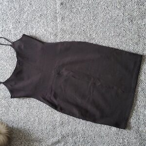 Rolla Coster Black Mini Dress – Spaghetti Strap Bodycon